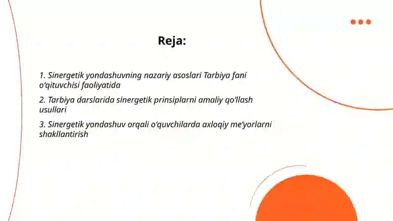 Sinergetik yondashuv 2