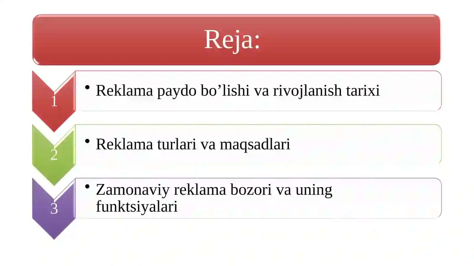 Reklama turlari va uning biznes uchun ahamiyati 2