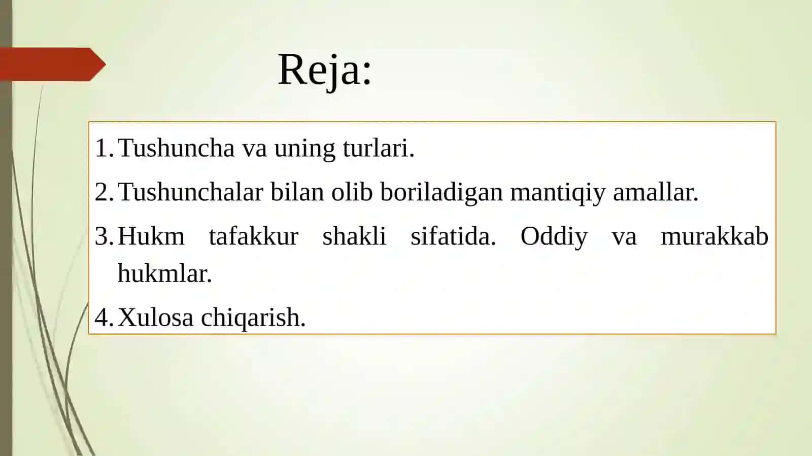 TAFAKKUR ShAKLLARI: TUShUNChA, XUKM va XULOSA 2