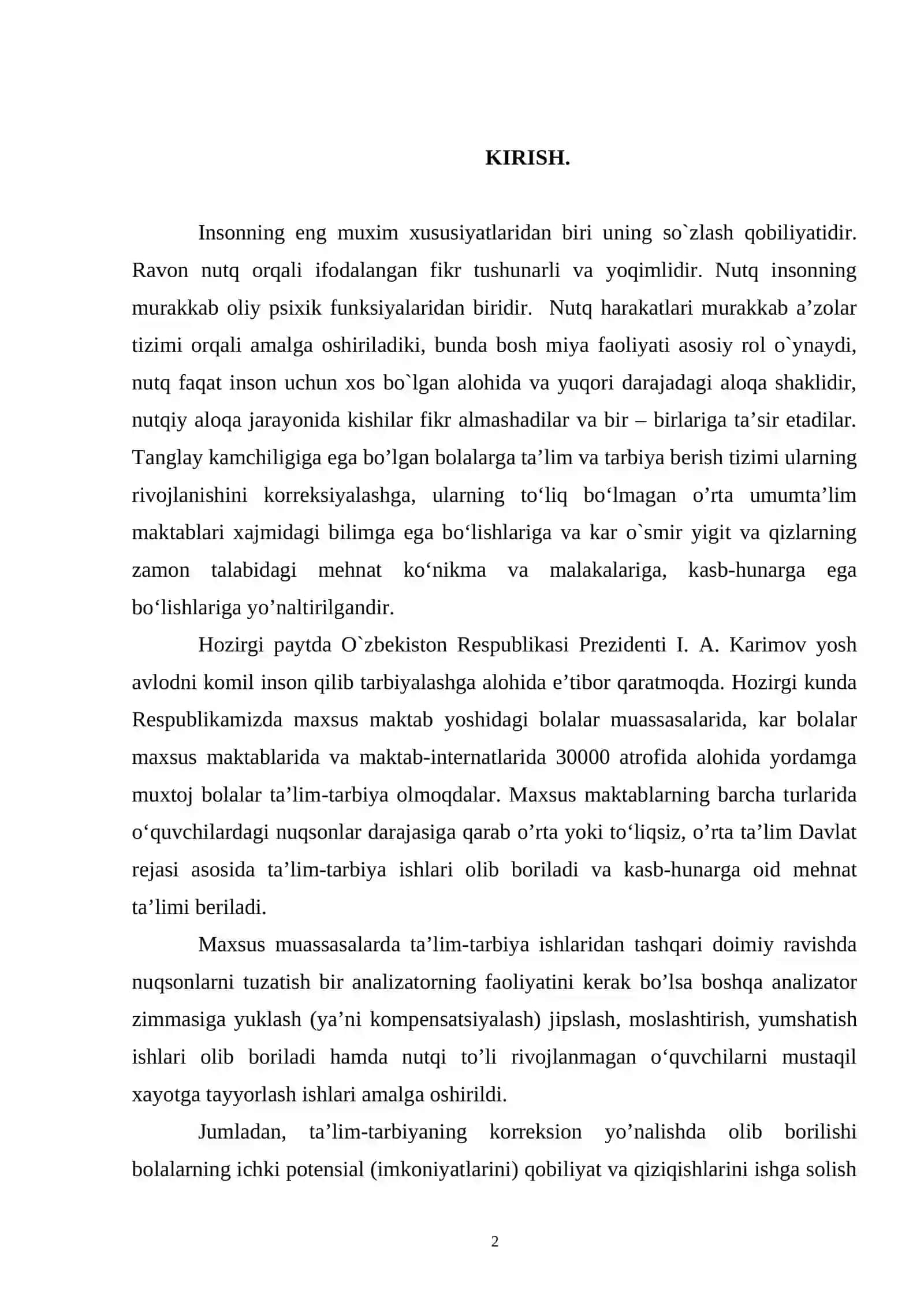 Tanglay kamchiligiga ega bo’lgan bolalarni jismoniy rivojlanishini o’ziga xos xususiyatları 2
