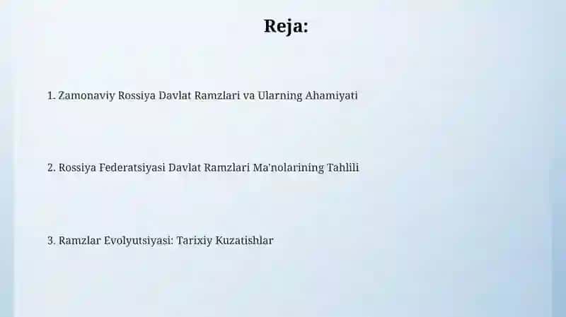 Rossiya Federatsiyasi davlat ramzlari maʼnolari, ramzlar evolyutsiyasi 2