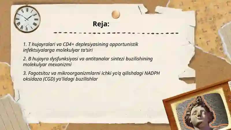 Immunotanqisliklarda opportunistik infeksiyalar kelib chiqishining molekulyar mexanizmi 2