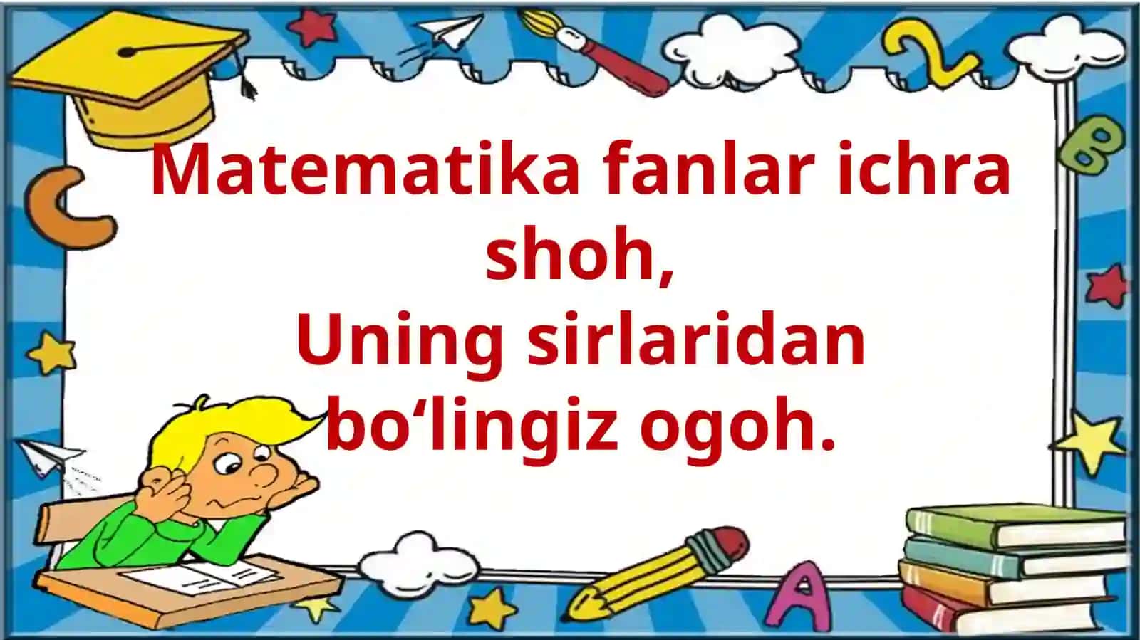Matematika 1-sinf 2