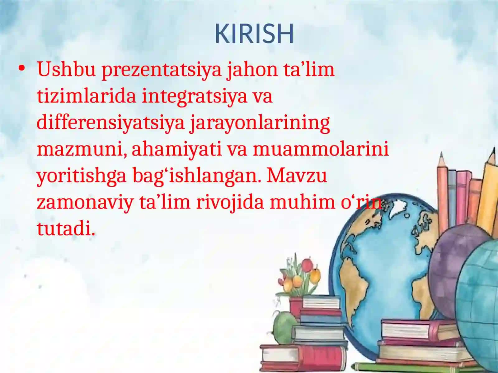 jaxon mamlakatlari talim tizimining integratsiyalashuvi 2