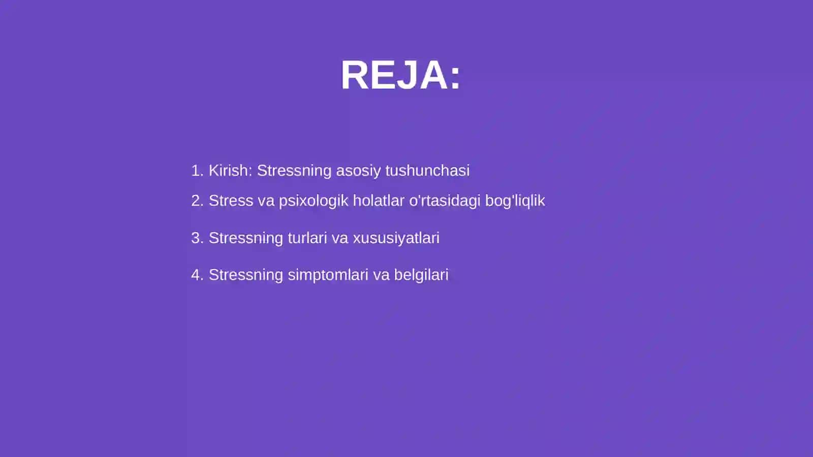 Stressning psxalagik nazaryasi 2