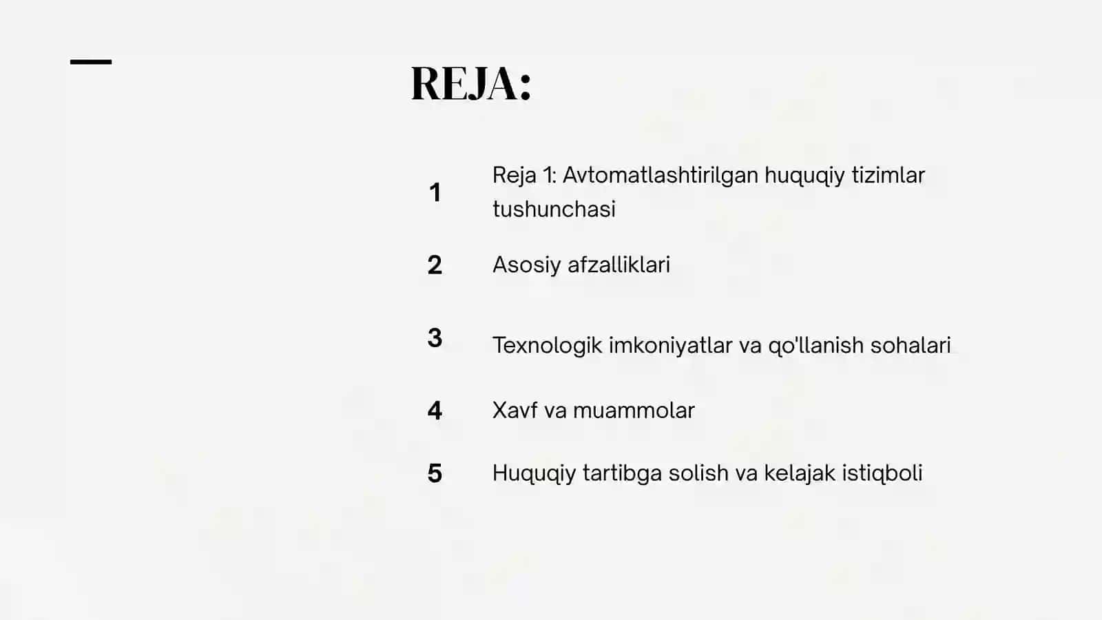Avtomatlashtirilgan huquqiy tizimlar: afzalliklar va xavflar 2