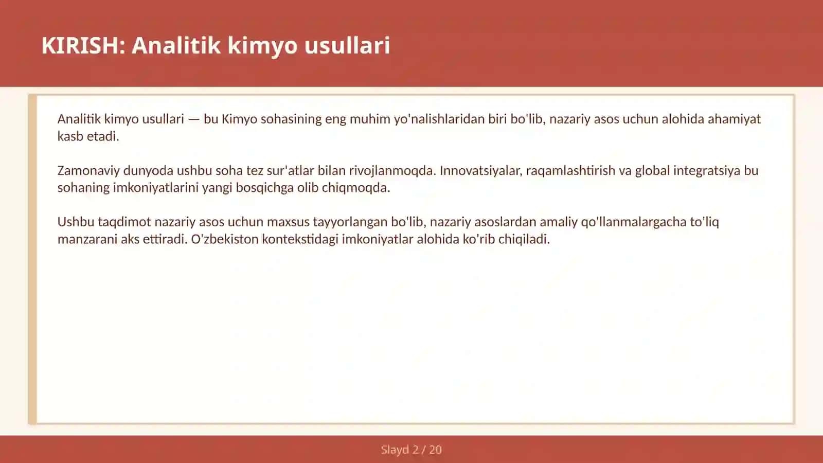 ANALITIK KIMYO USULLARI 2