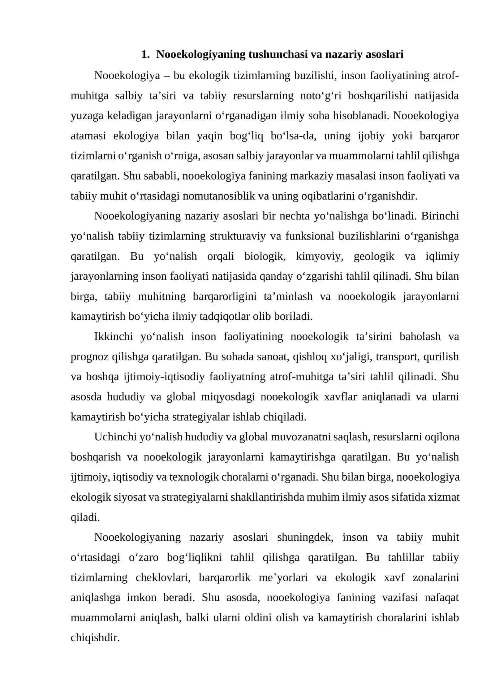 NOZOEKOLOGIYA 2