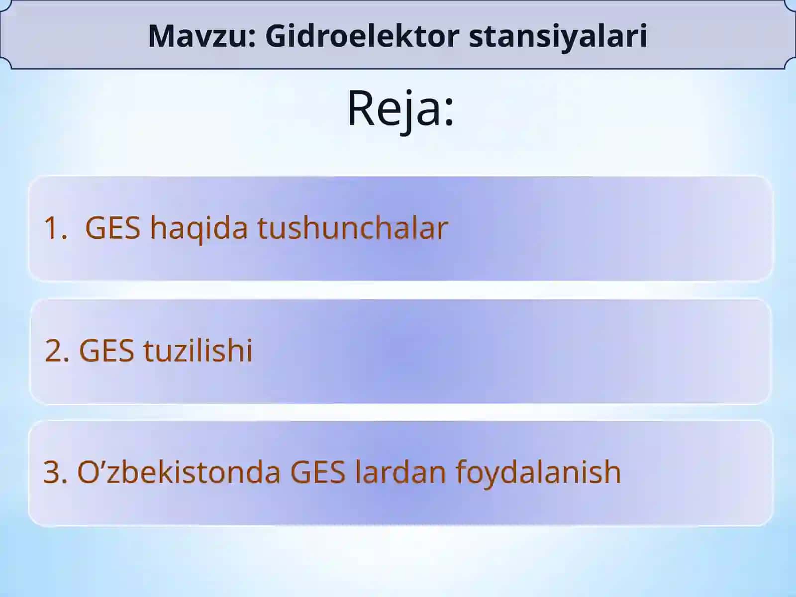Gidroelektorstansiyalari 2