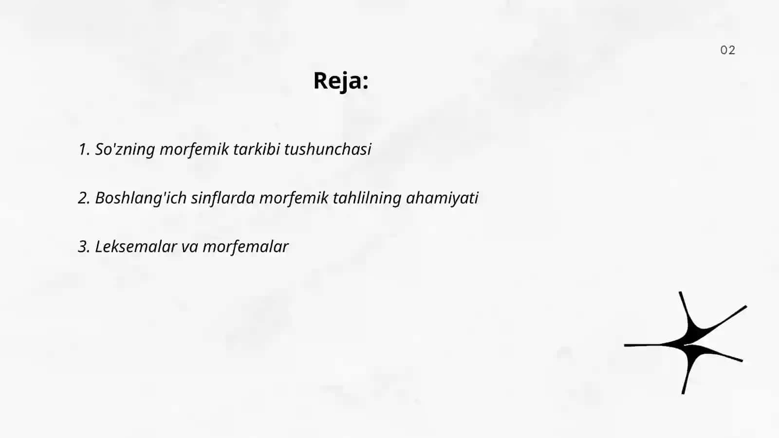 Boshlangich sinflarda sozning morfemik tarkibini organish metodikasi 2