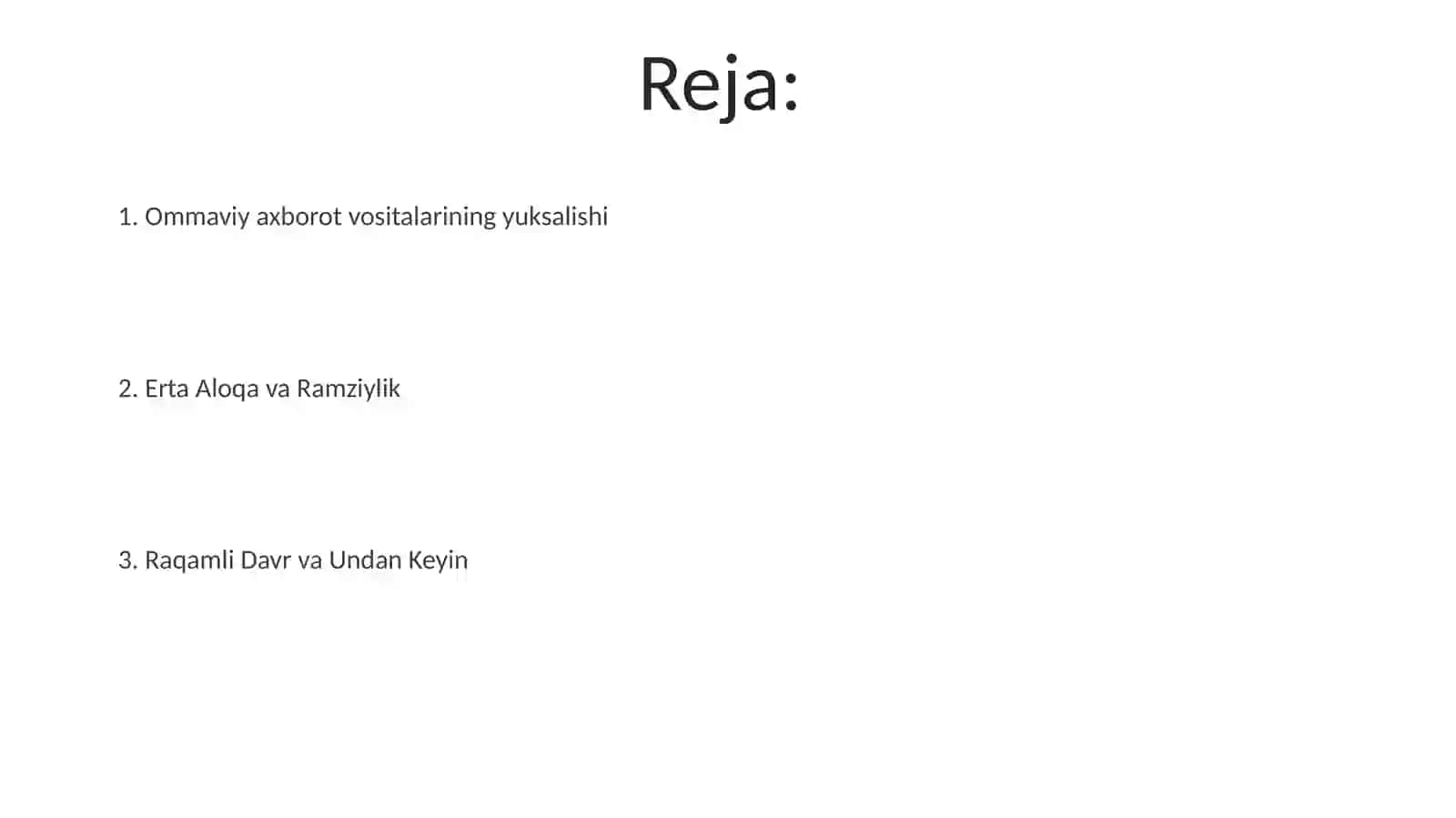 Jamiyatda aloqa tushunchasining rivojlanishi 2
