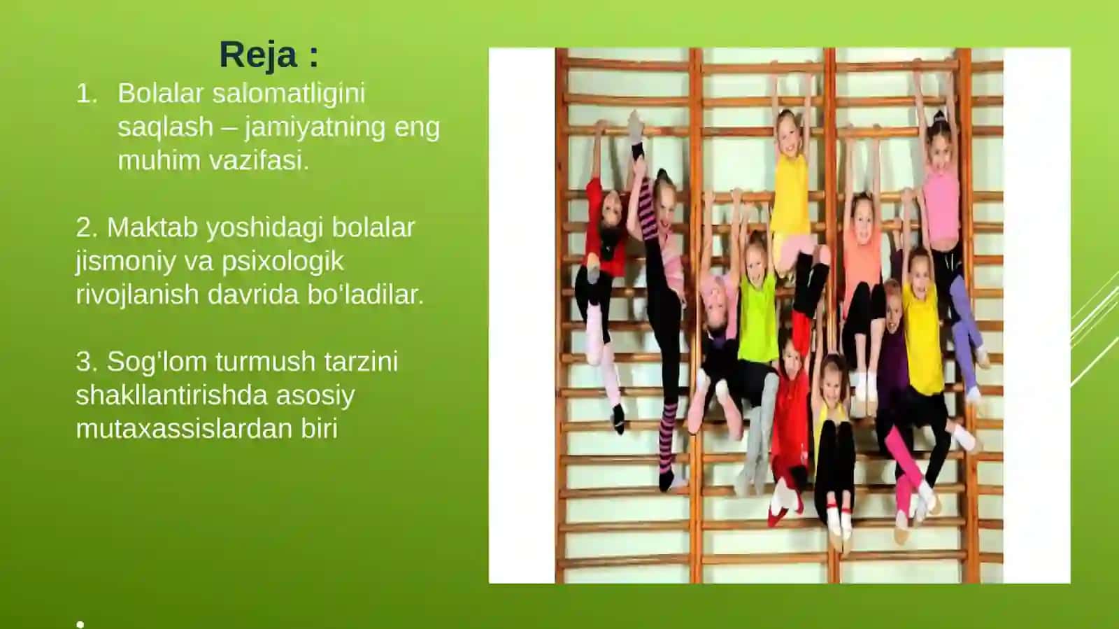 Bolalarni salomatligini himoya qilish 2