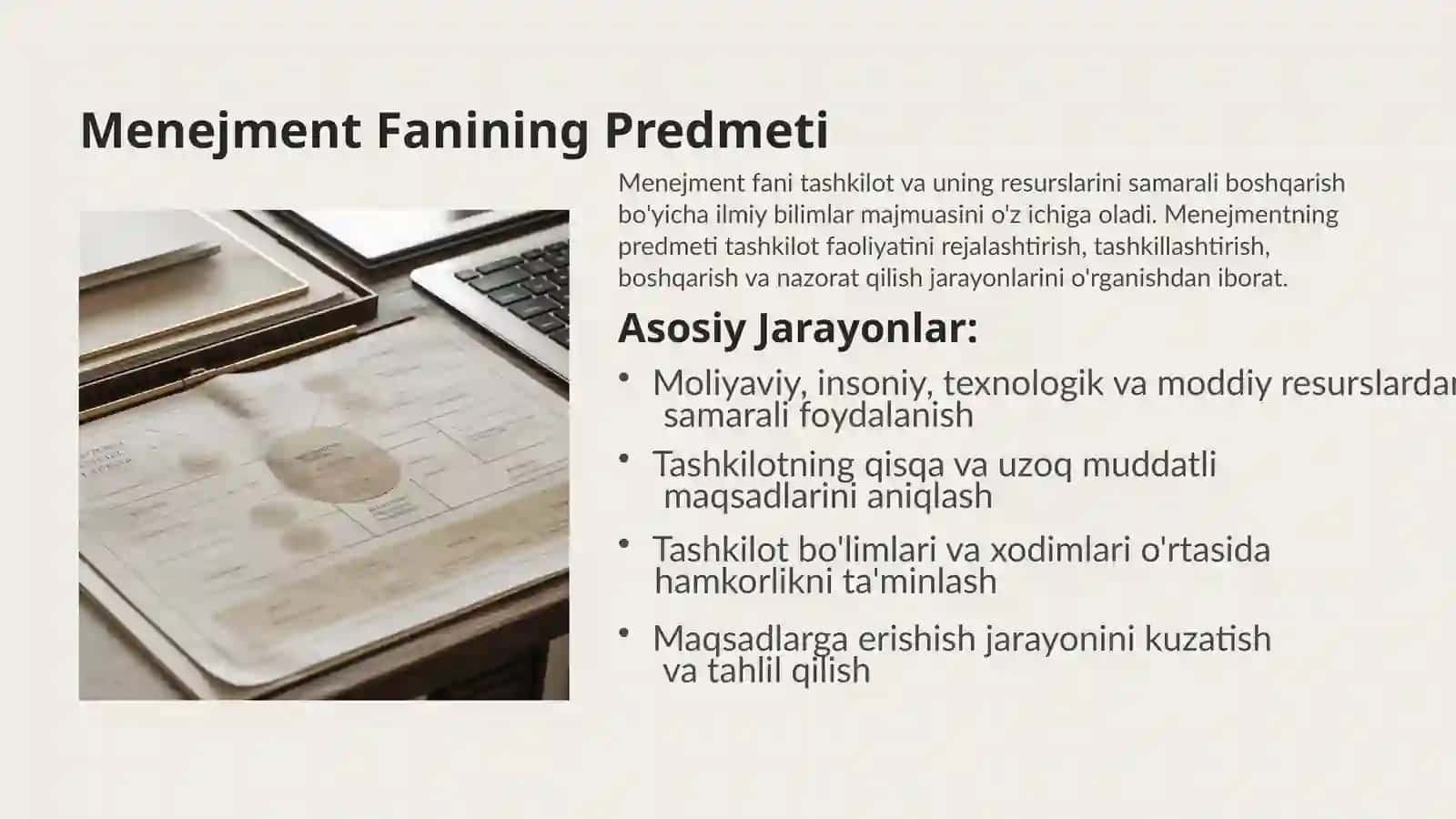 Menejment va Marketing: Zamonaviy Iqtisodiyotning Asoslari 2