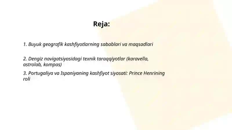 Buyuk geografik kashfiyotlar 2