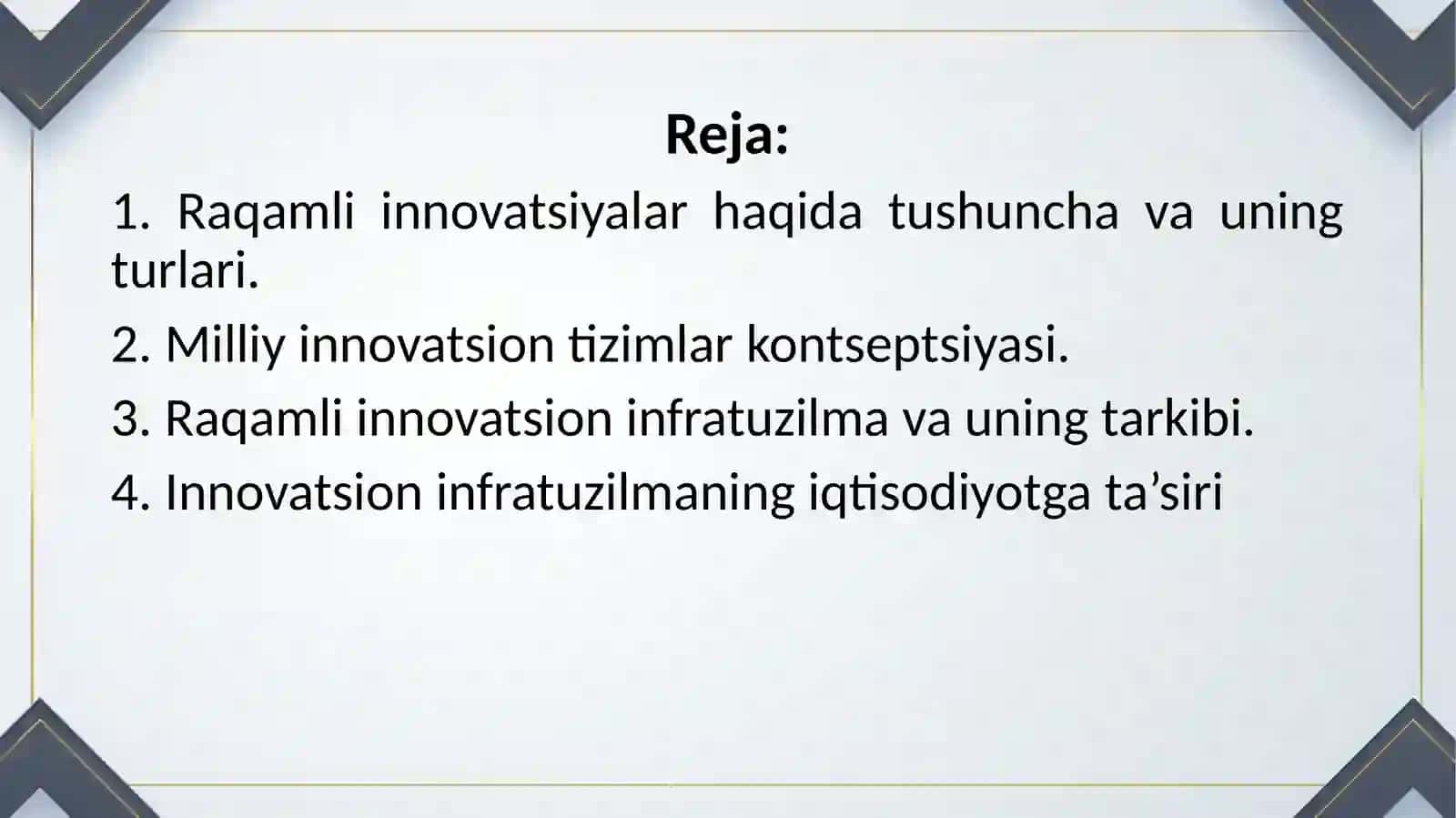 RAQAMLI IQTISODIYOTDA INNOVATSIYA 2