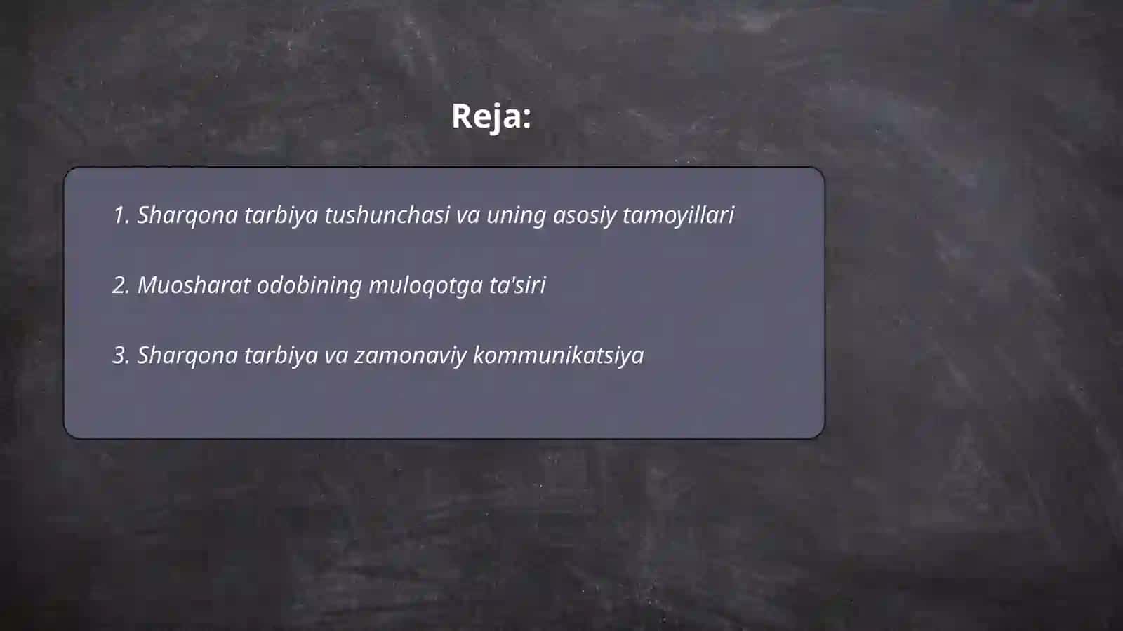 Sharqona tarbiya va muosharat odobining muloqotga tasiri 2