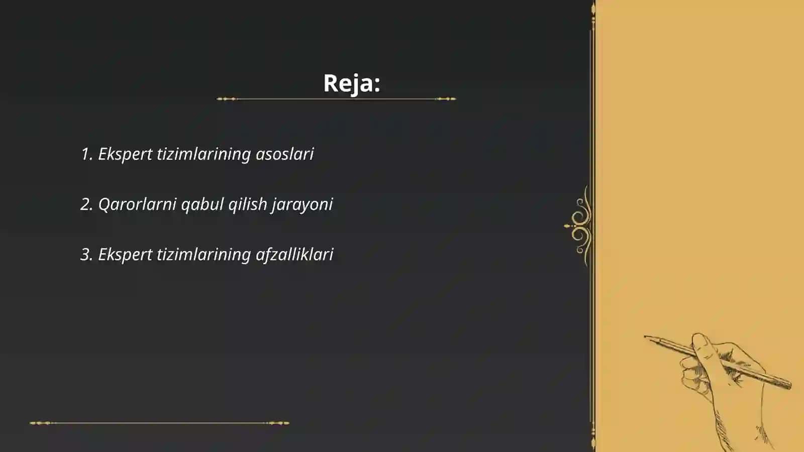 Ekspert qobiqlari ularning maqsadi. Qarorlarni qóllab-quvvatlash tizimlari 2