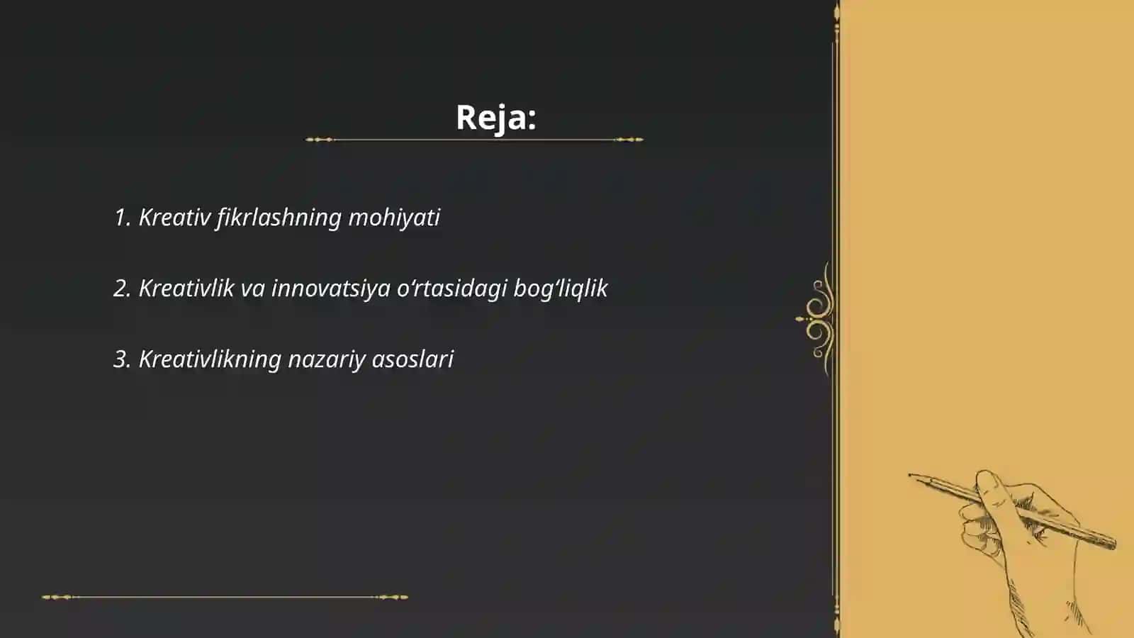 Kreativ fikrlash va uni rivojlantirish yo‘llari 2