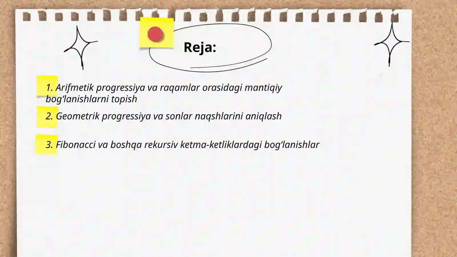 Arifmetik progressiya 2
