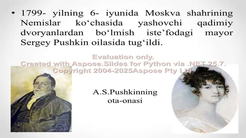 ALEKSANDR SERGEYEVICH PUSHKIN VA NIKOLAY ALEKSEYEVICH NEKRASOV YARATGAN ERTAK DOSTONLARDA ILGARI SURULGAN G'OYALAR 2