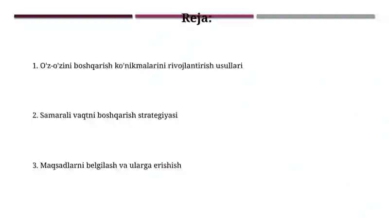 Motivatsiyani saqlash usullari 2