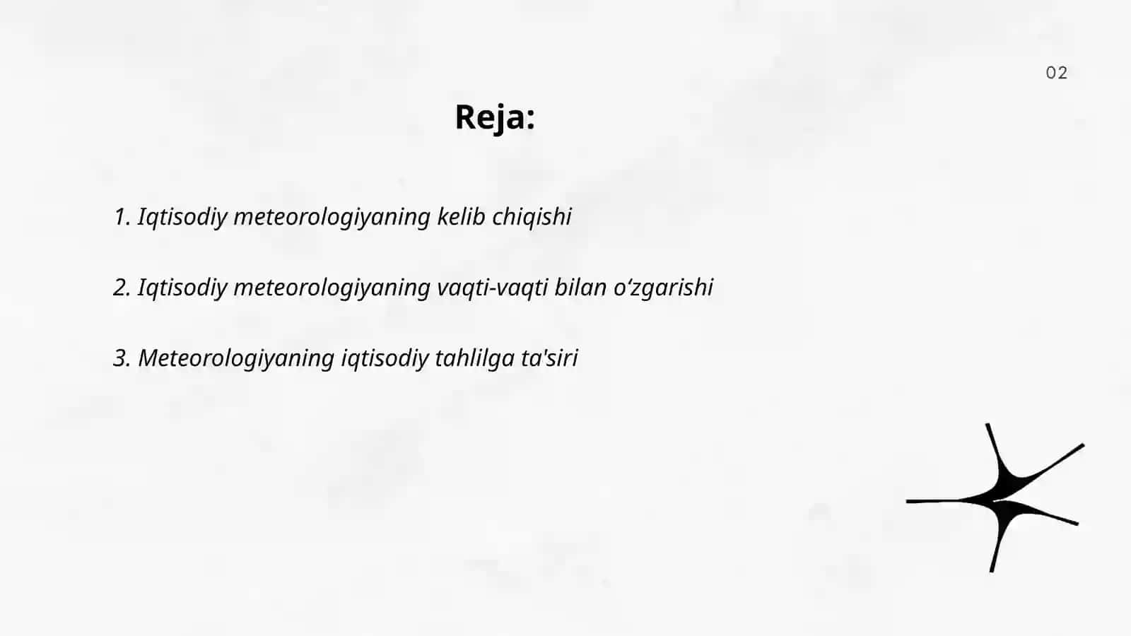 Iqtisodiy meteorologiyaning rivojlanish tarixi va taraqqiyot yo’lini tahlil qilish 2