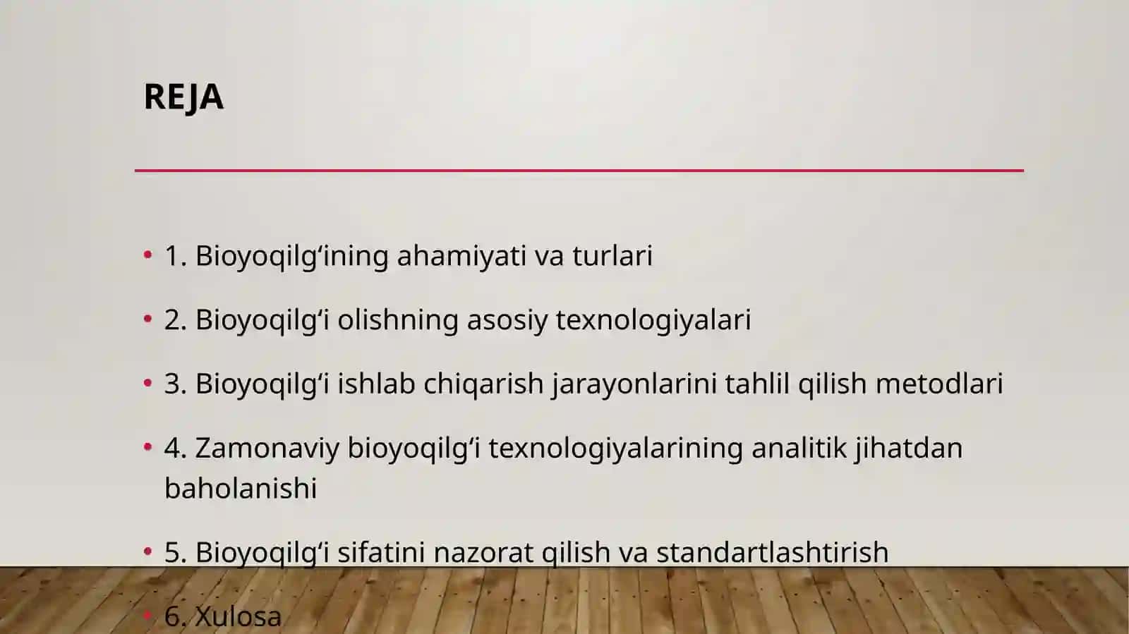 Bioyoqilg‘i olish texnologiyasining tahlili 2