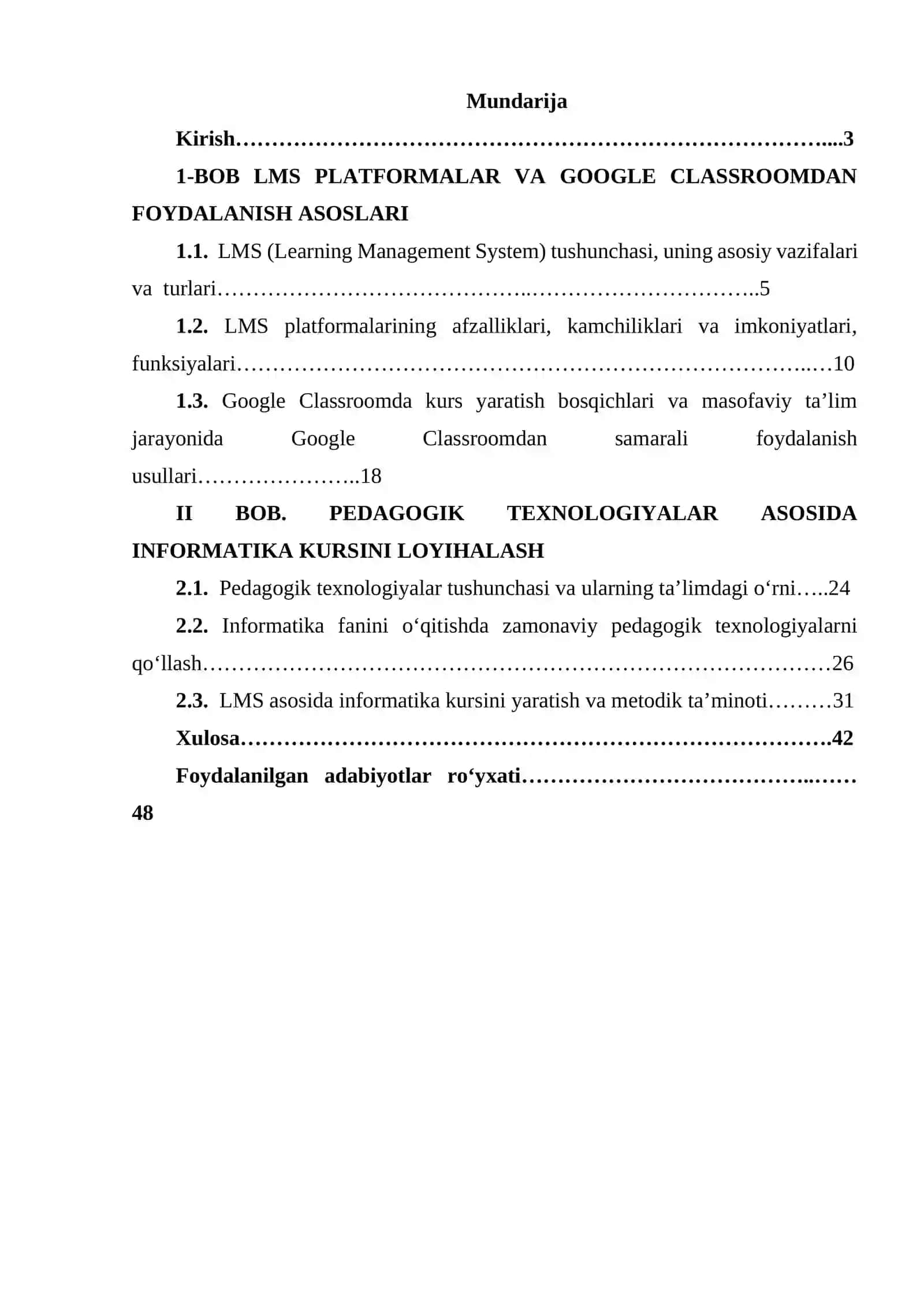 LMS platformasini yaratishda Google Classroom dasturidan foydalanish va pedagogik texnologiyalarga asoslangan Informatika kursini yaratish2.docx 2