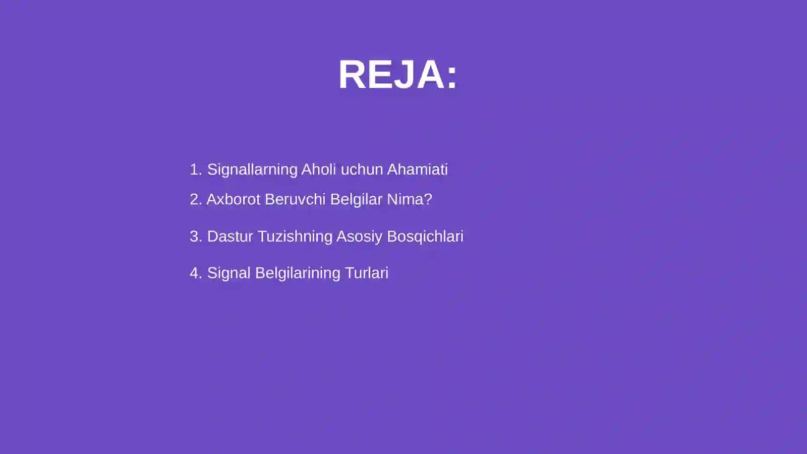 Signallarning axborot beruvchi belgilarini ajratib oluvchi dastur tuzish 2