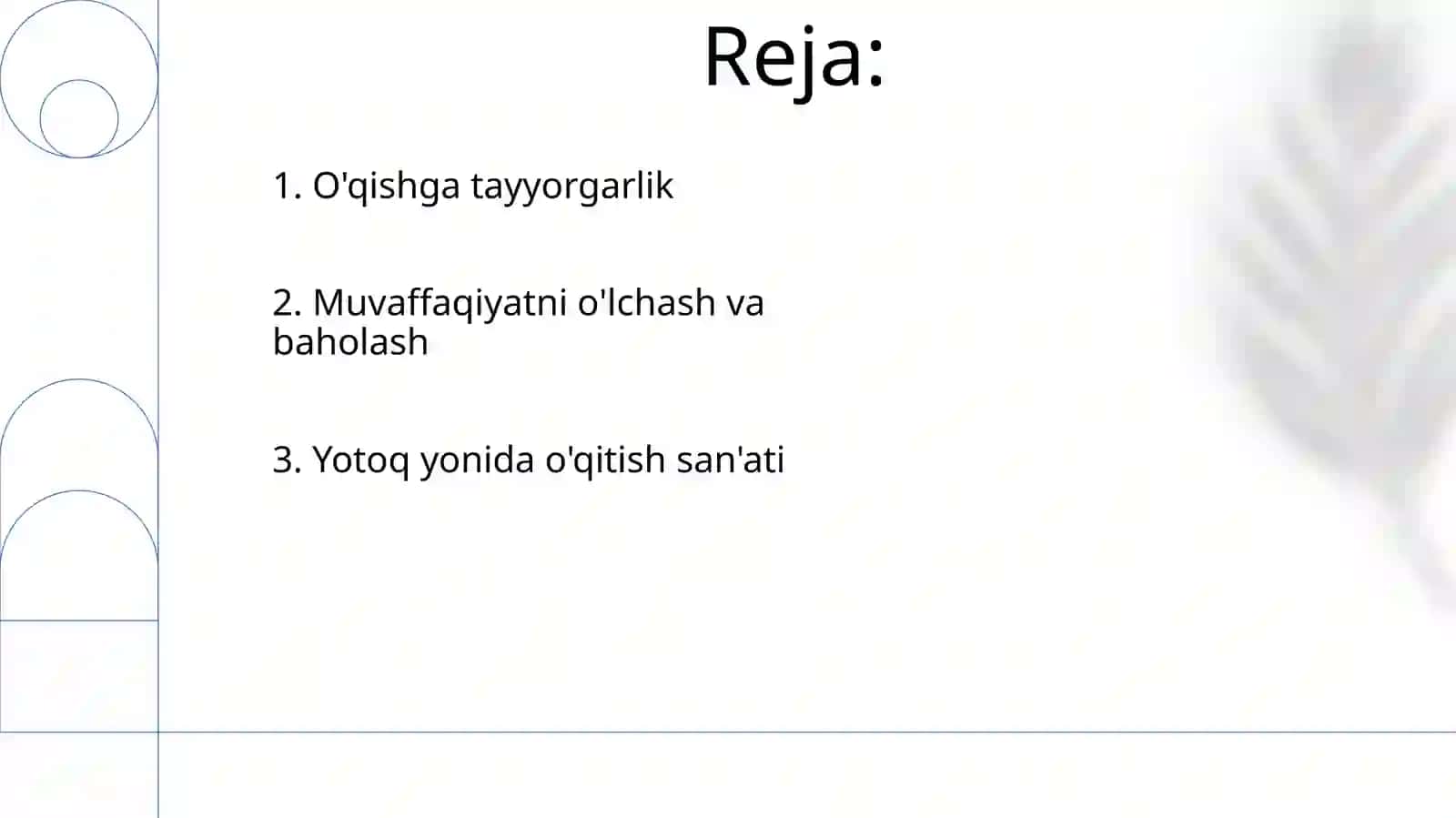Gospital pedagogikaning umumiy asoslari 2