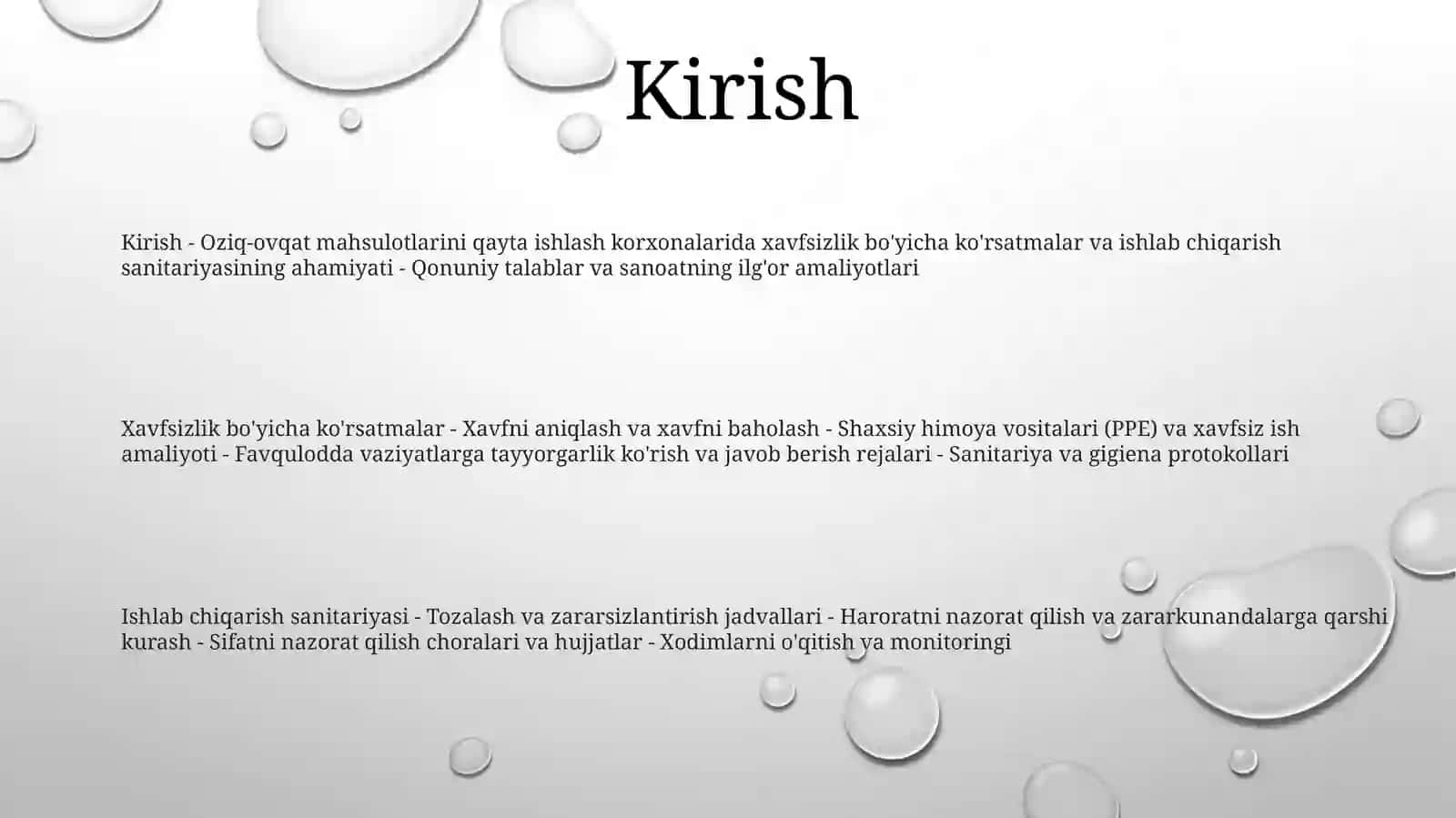 Xavfsizlik Texnikasi Va Ishlab Chiqarish Sanitariyasi BõyichaKõrsatmalarTuzish 2