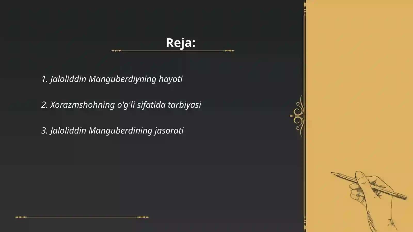 Jaloliddin Manguberdi -Vatan himoyachisi 2
