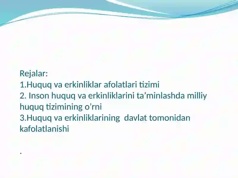 Fuqarolarning qonun oldidagi tengligi konstitutsiyaviy tamoyili 2
