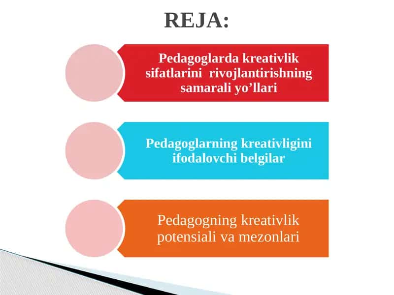 OTM PEDAGOGLARIDA KREATIV SIFATLARINI RIVOJLANTIRISH YO’LLARI 2