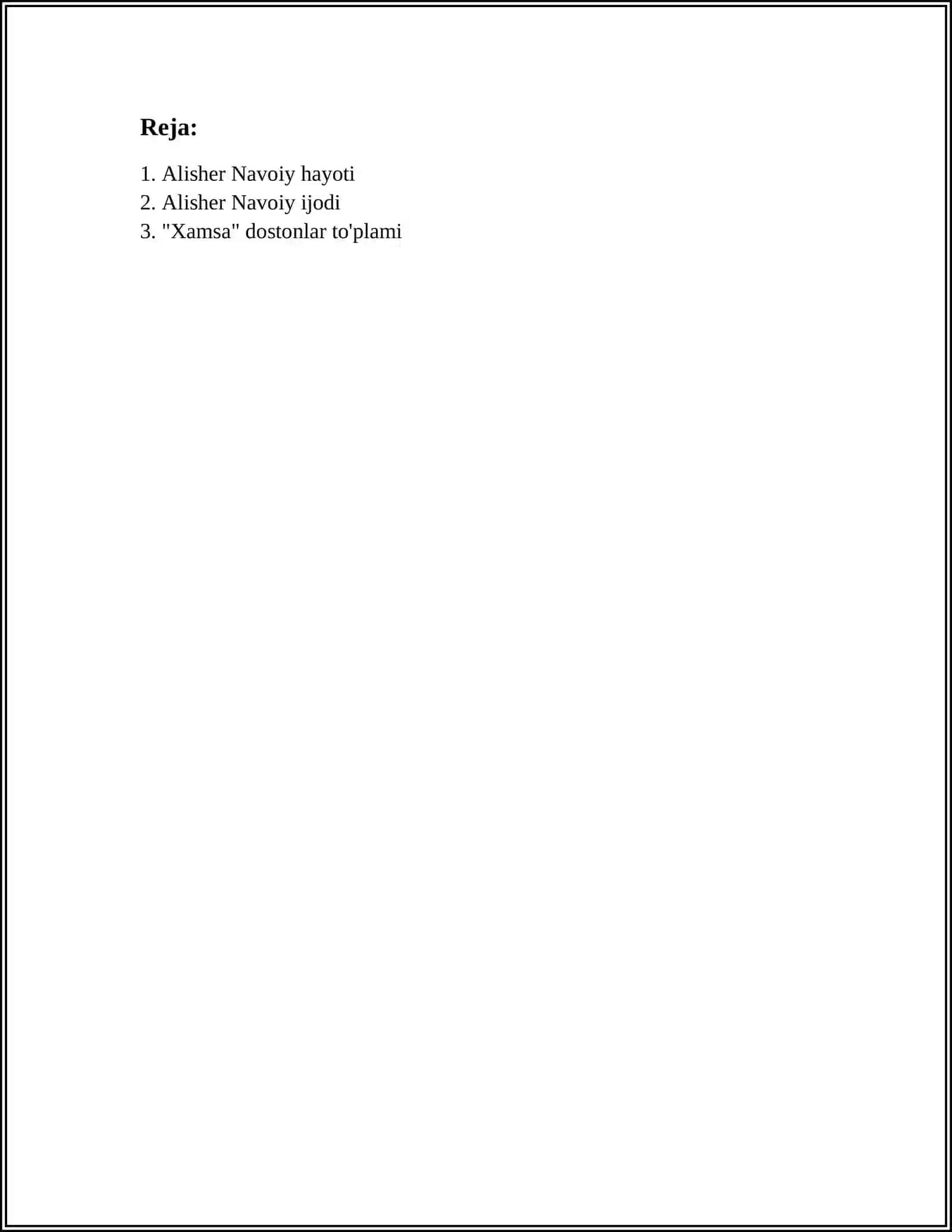 ALISHER NAVOIY 2