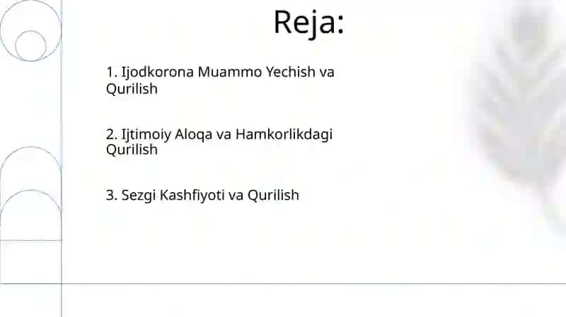 Maktabgacha yoshdagi bolalarni qurish –yasash faoliyatining xususiyatlari 2