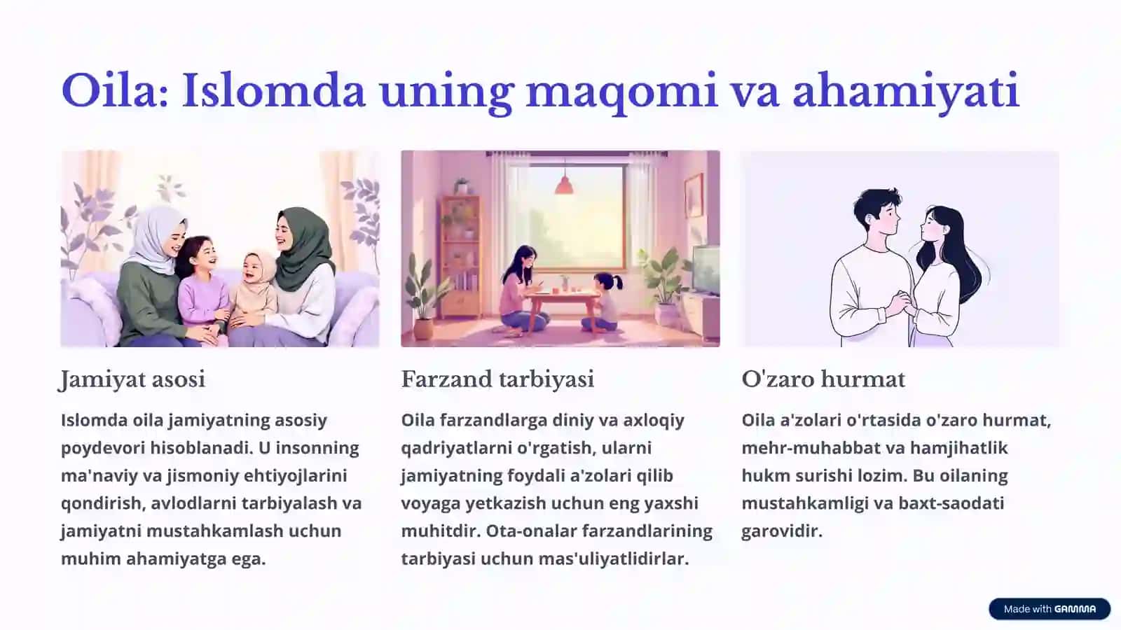 Islom Huquqshunosligida Oila va Nikoh Tushunchalari 2