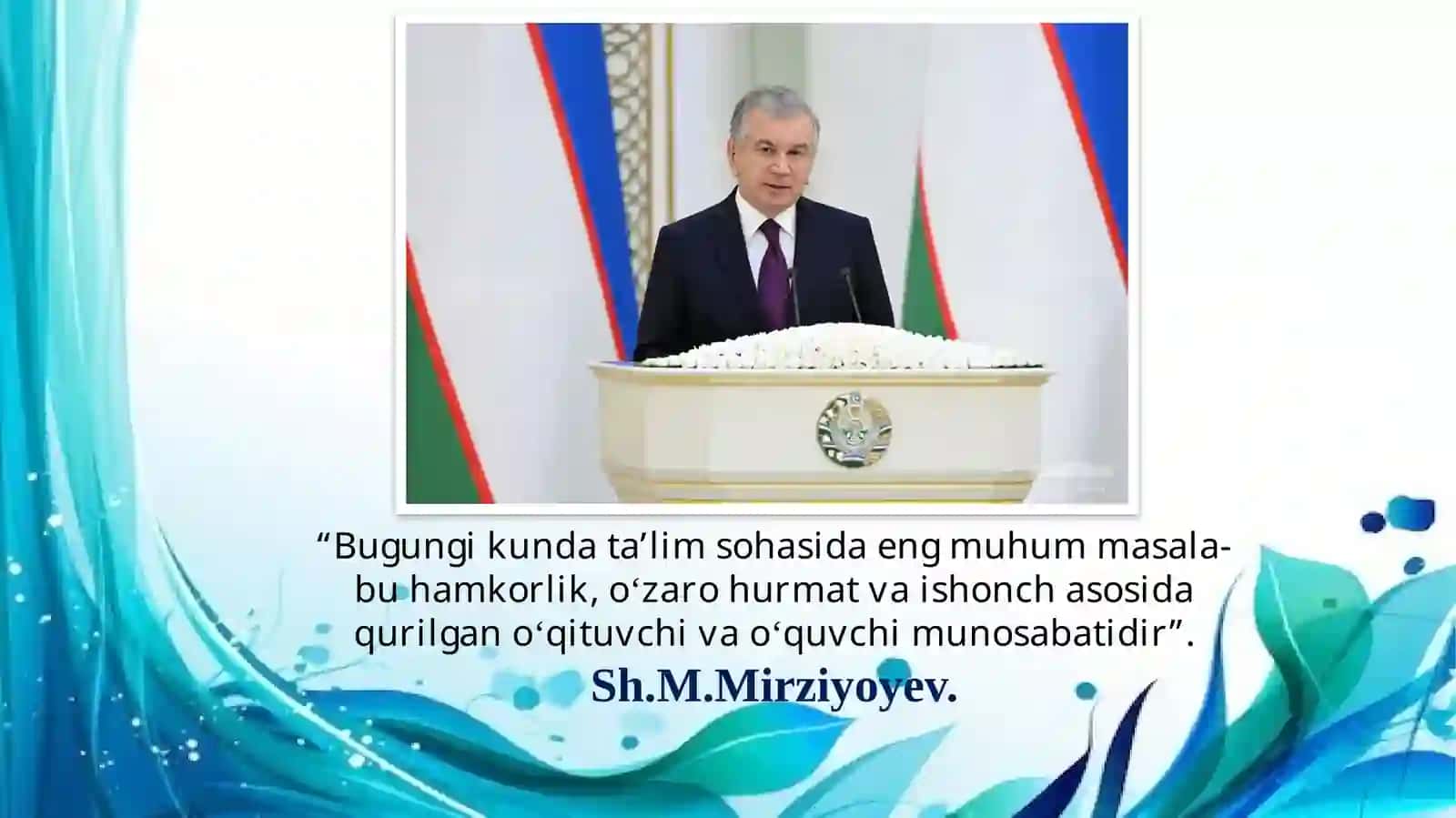Maktabda o‘qituvchi va o‘quvchilar o‘rtasida hamkorlikni yo‘lga qo‘ish 2