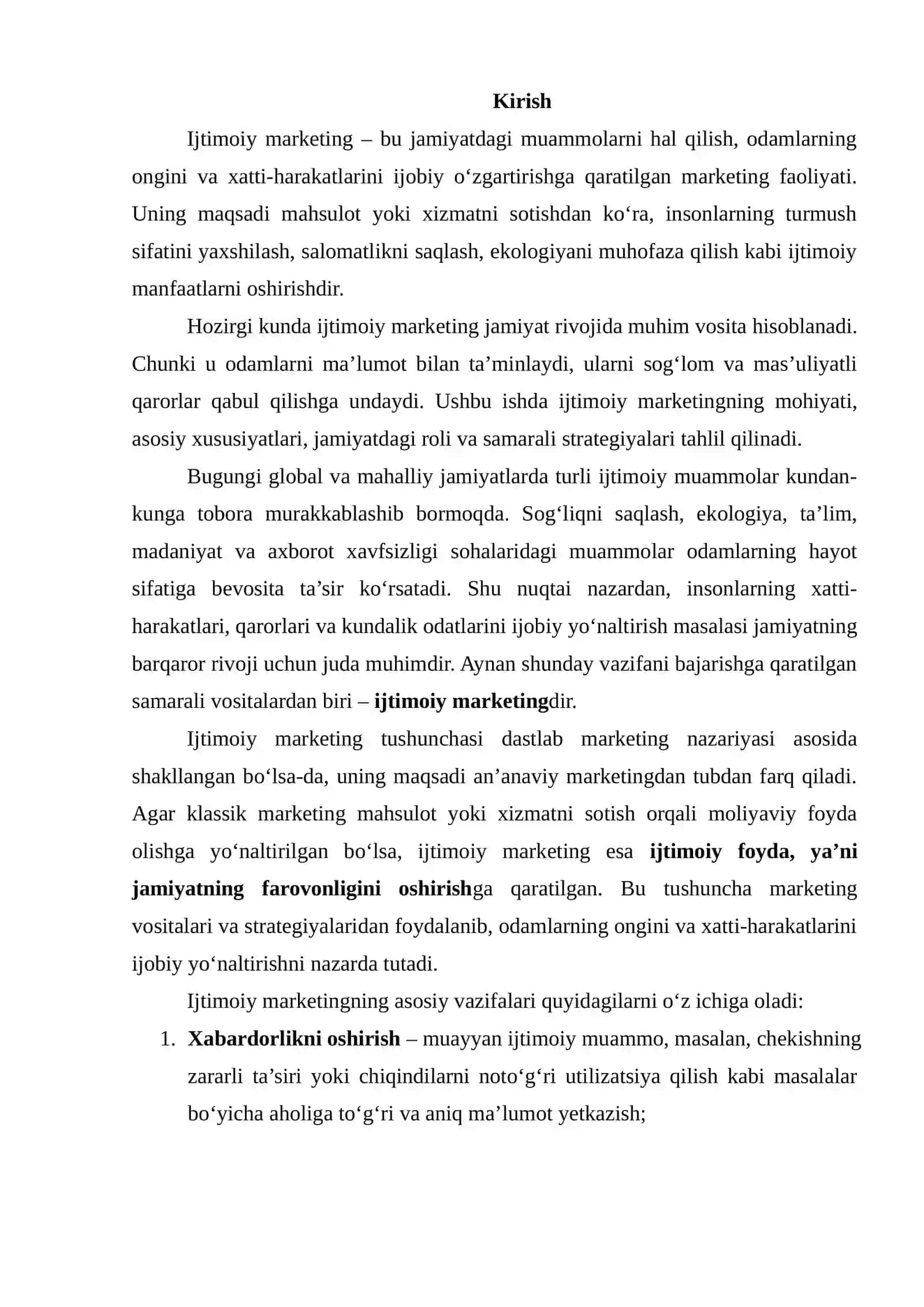 IJTIMOIY MARKETING VA UNING JAMIYATDAGI AHAMIYATI 2