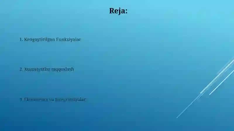 Zamonaviy matn redaktorlari 2