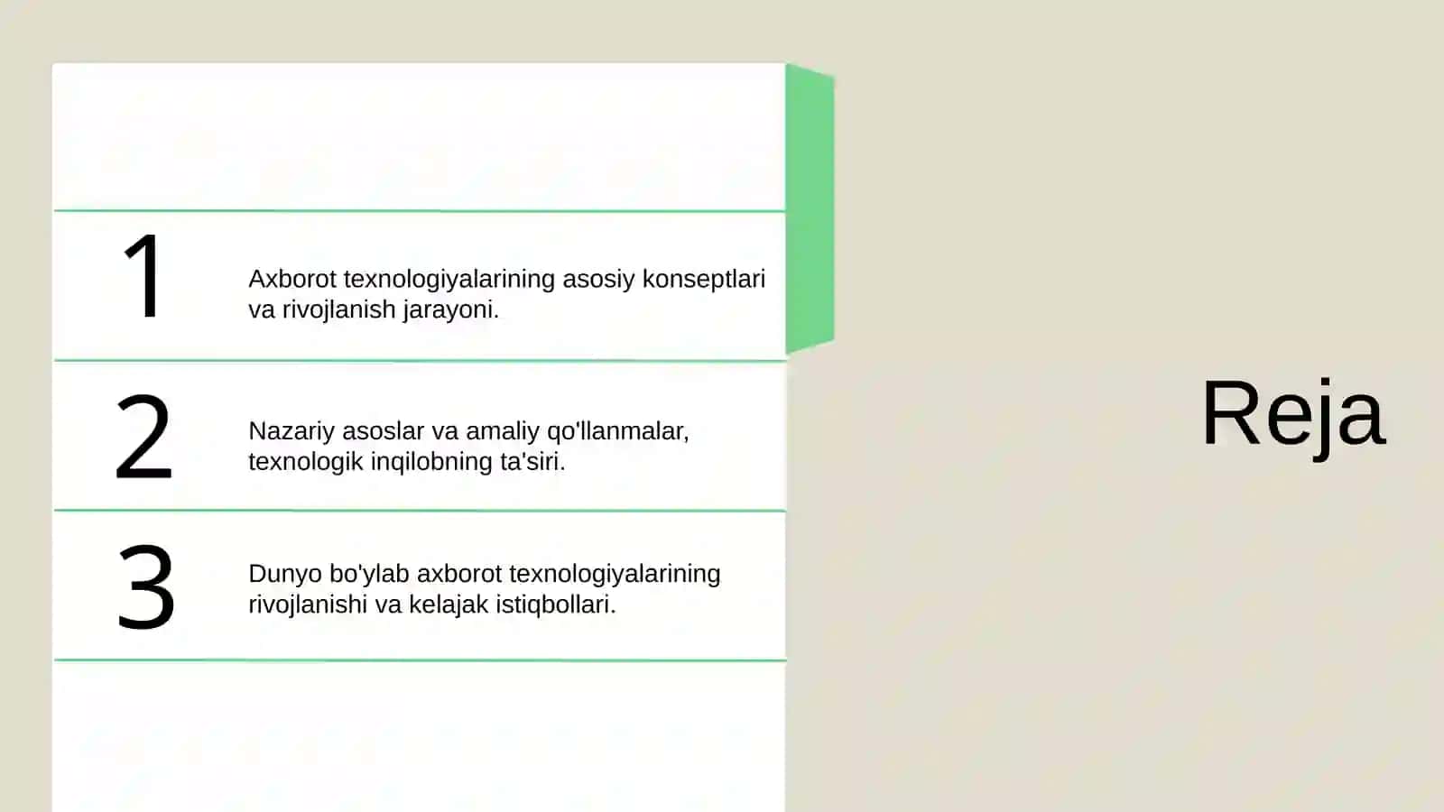 Axborot Texnologiyalarining Asosiy Konseptlari 2