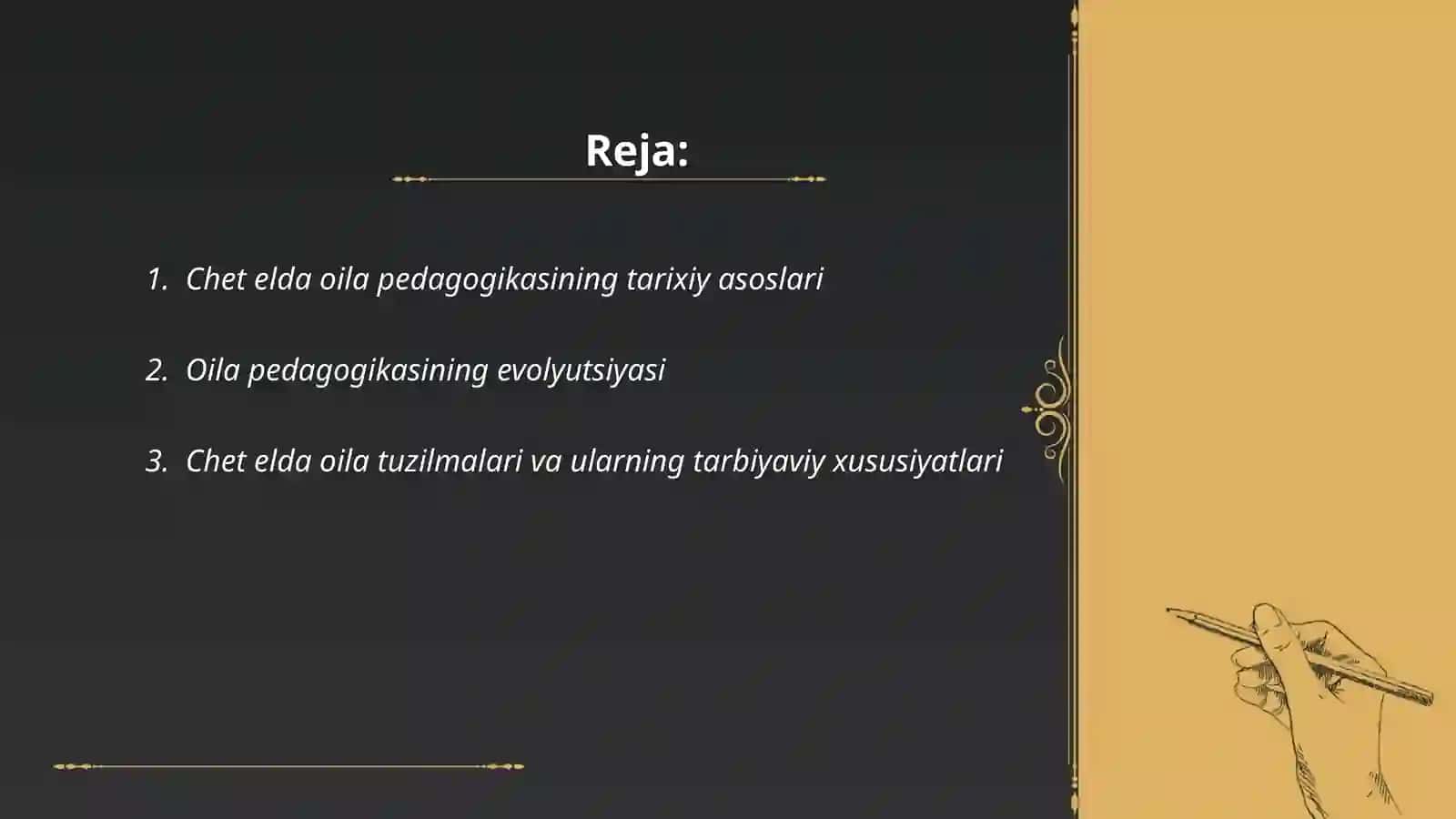 Chet elda oila pedagogikasining rivojlanish tarixi 2