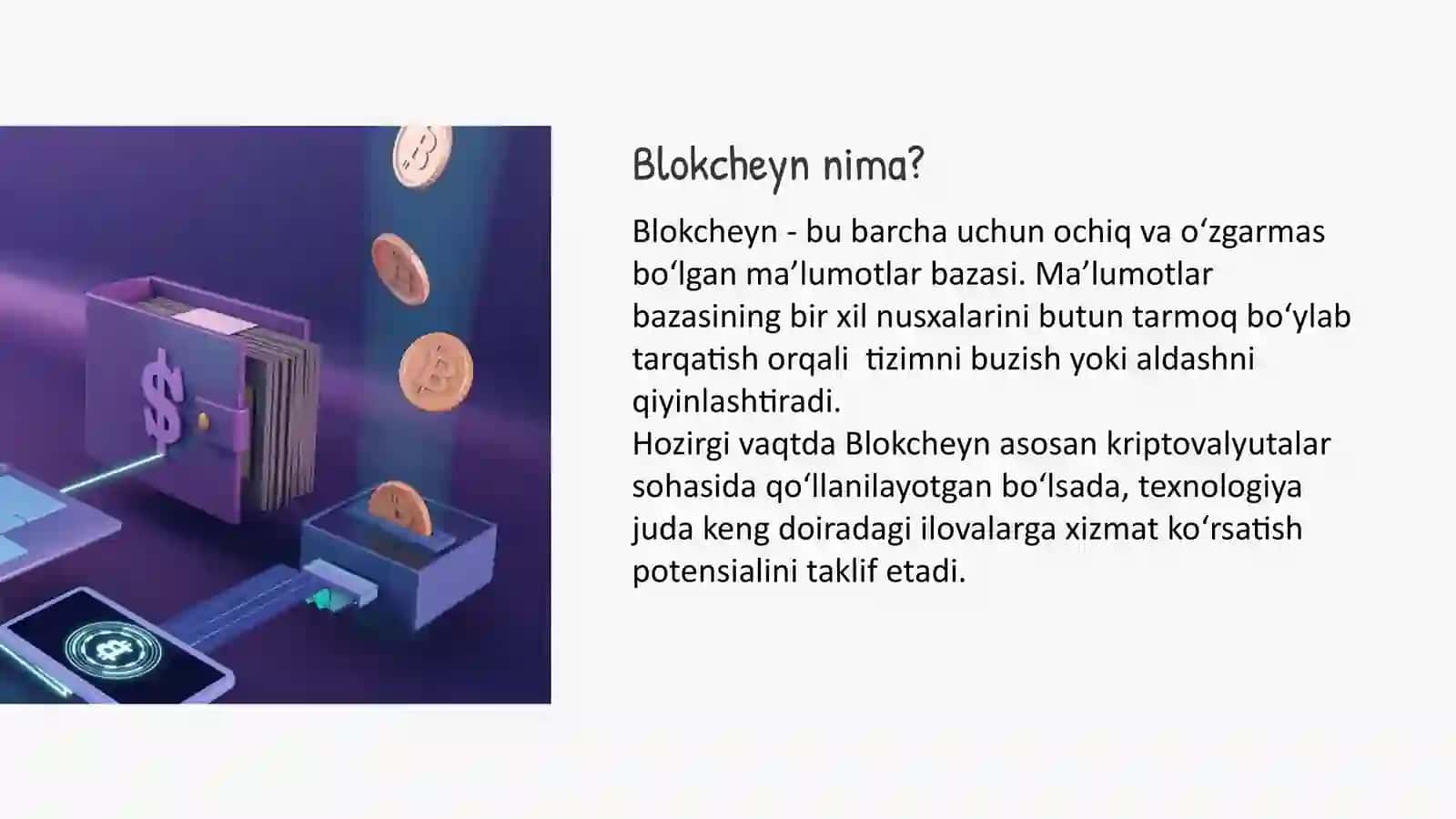 Blokcheyn Texnologiyasi va Jahon Iqtisodiyotiga Ta'siri 2