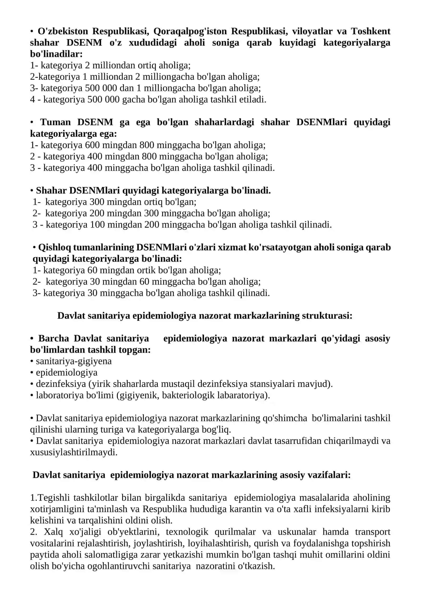 OʼzRda sanitariya-epidemiologiya xizmatini tashkil qilishning asoslari 2