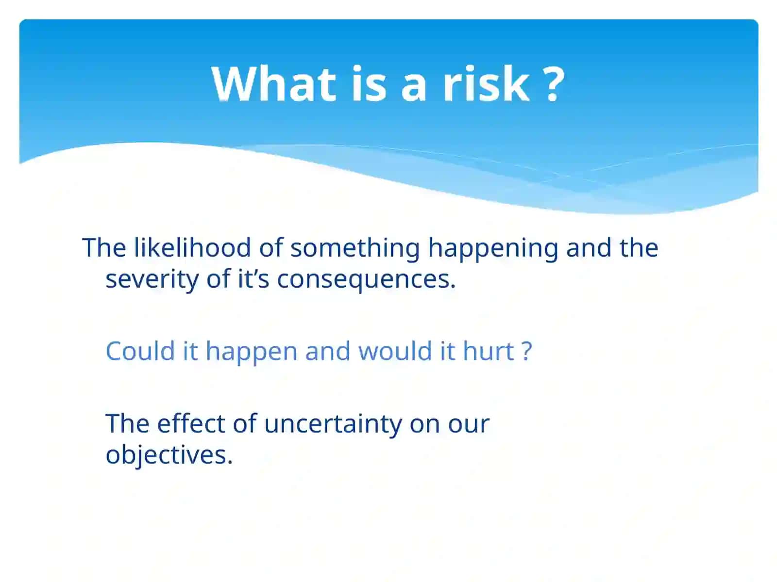 Risk Management 2