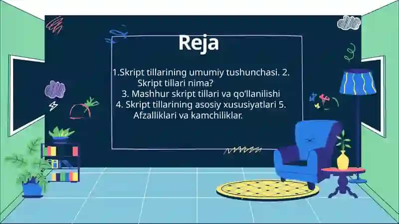 Skript tillari va ularning xususiyatlari 2