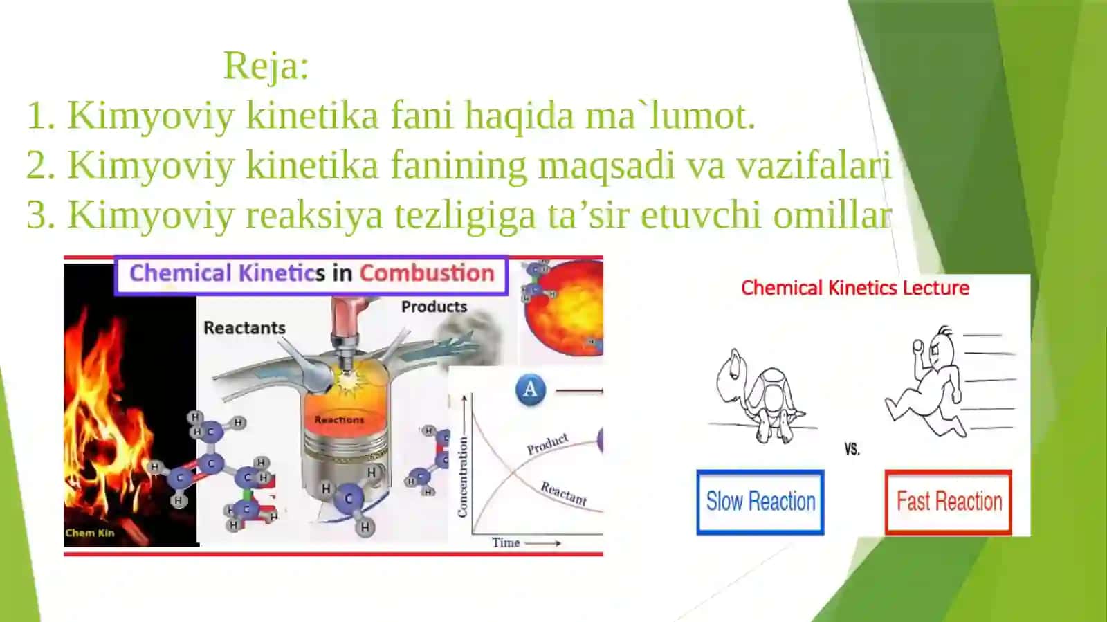Kimyoviy kinetika va kataliz faniga kirish, maqsad va vazifalari 2