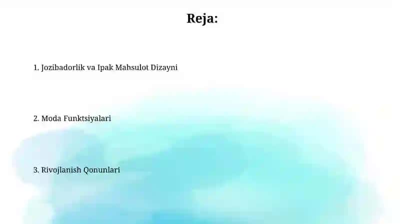 Jozibadorlik va Ipak Mahsulot Dizayni 2