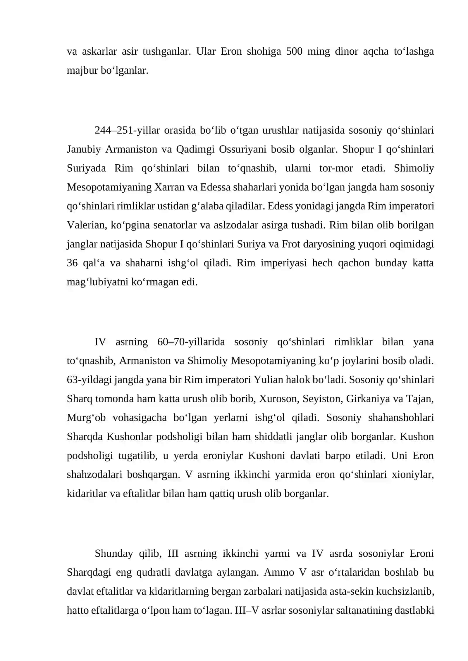 Ilk o’rta asrlarda halqaro munosabatlar va diplomatiya (V-XI asrlar) 2