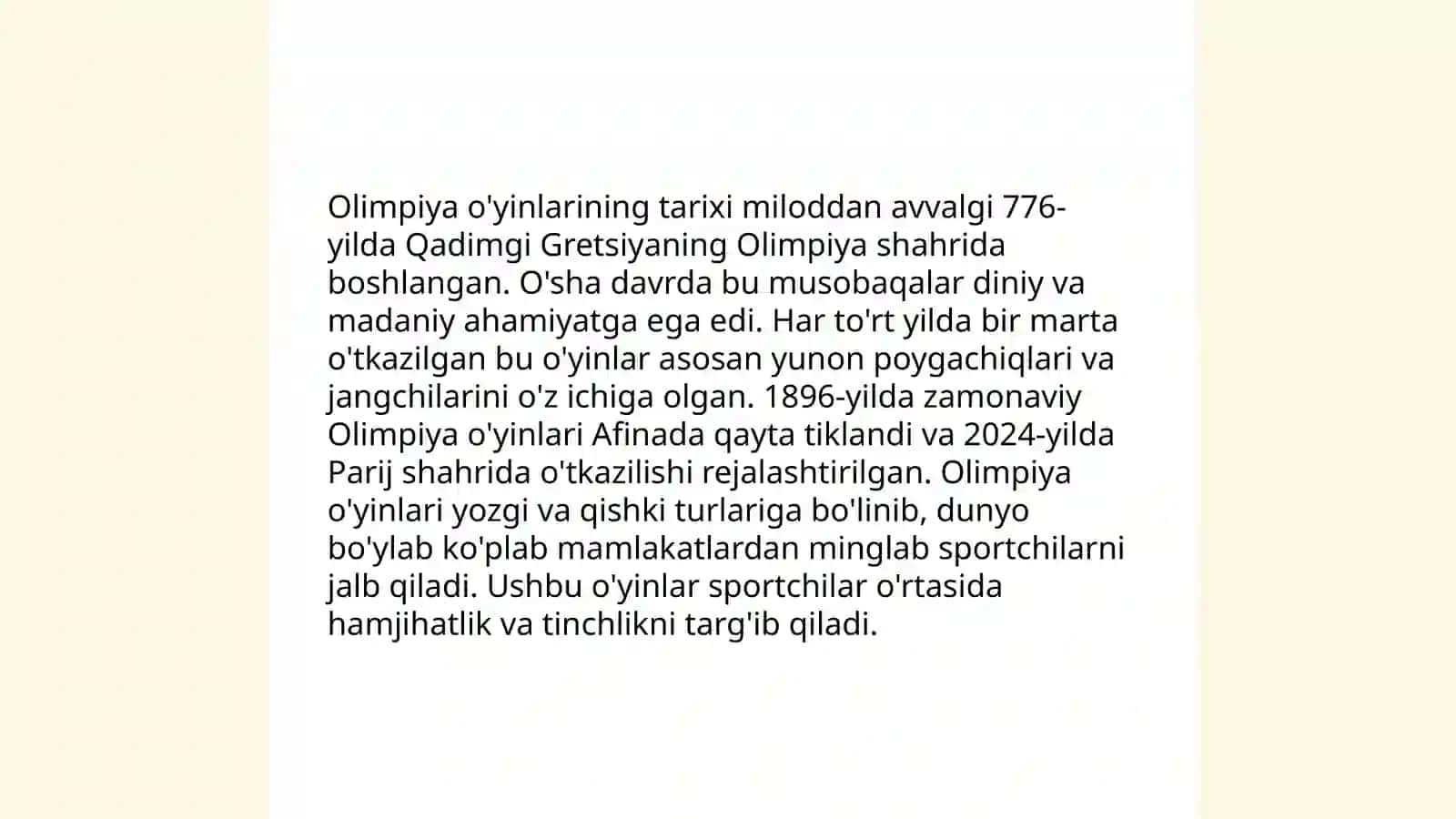 Xalqaro sport va olimpiya harakatining vujudga kelishining asosiy omillari 3
